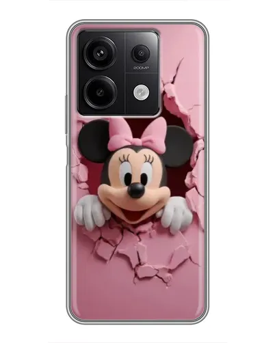Чохол для Xiaomi Redmi Note 13 (5G) з картинкою «Мінні крізь стіну»