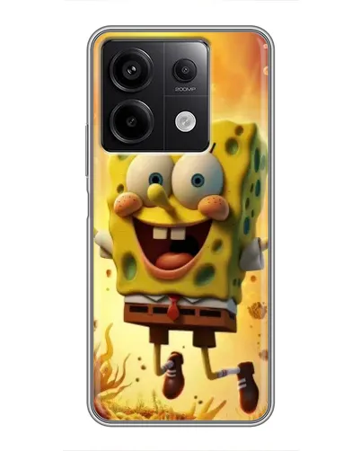 Чехол для Xiaomi Redmi Note 13 (5G) с картинкой «Губка Боб прыгает» Чехол для Xiaomi Redmi Note 13 (5G) с картинкой «Губка Боб прыгает»