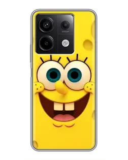 Чехол для Xiaomi Redmi Note 13 (5G) с картинкой «Губка Боб улыбка» Чехол для Xiaomi Redmi Note 13 (5G) с картинкой «Губка Боб улыбка»