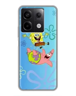 Чехол для Xiaomi Redmi Note 13 (5G) с картинкой «Спанч Боб и Патрик» Чехол для Xiaomi Redmi Note 13 (5G) с картинкой «Спанч Боб и Патрик»