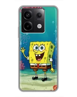 Чехол для Xiaomi Redmi Note 13 (5G) с картинкой «Подводный привет» Чехол для Xiaomi Redmi Note 13 (5G) с картинкой «Подводный привет»