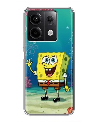 Чехол для Xiaomi Redmi Note 13 (5G) с картинкой «Подводный привет» Чехол для Xiaomi Redmi Note 13 (5G) с картинкой «Подводный привет»