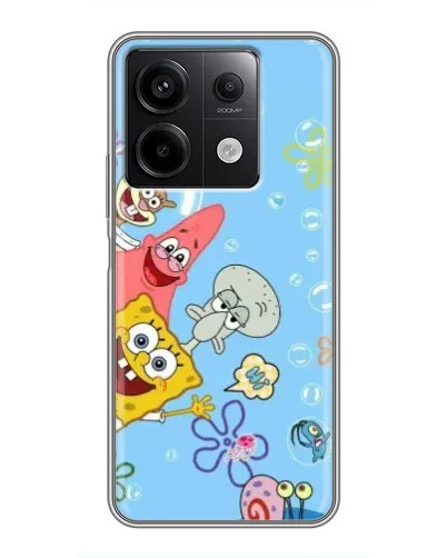 Чехол для Xiaomi Redmi Note 13 (5G) с картинкой «Веселые пузырьки» Чехол для Xiaomi Redmi Note 13 (5G) с картинкой «Веселые пузырьки»