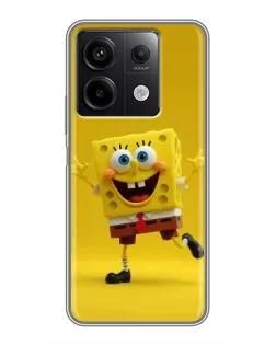 Чехол для Xiaomi Redmi Note 13 (5G) с картинкой «Позитивный Губка Боб» Чехол для Xiaomi Redmi Note 13 (5G) с картинкой «Позитивный Губка Боб»