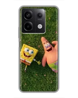 Чехол для Xiaomi Redmi Note 13 (5G) с картинкой «Друзья на лужайке» Чехол для Xiaomi Redmi Note 13 (5G) с картинкой «Друзья на лужайке»