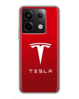 Чохол для Xiaomi Redmi Note 13 (5G) з картинкою «Tesla Red Classic»
