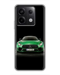 Чехол для Xiaomi Redmi Note 13 (5G) с картинкой «Mercedes — неоновый лого» Чехол для Xiaomi Redmi Note 13 (5G) с картинкой «Mercedes — неоновый лого»