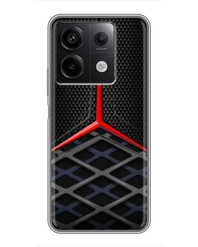 Чохол для Xiaomi Redmi Note 13 (5G) з картинкою «Mercedes Carbon Grid» Чохол для Xiaomi Redmi Note 13 (5G) з картинкою «Mercedes Carbon Grid»