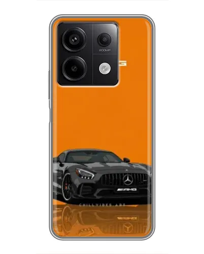 Чохол для Xiaomi Redmi Note 13 (5G) з картинкою «Помаранчевий Mercedes AMG» Чохол для Xiaomi Redmi Note 13 (5G) з картинкою «Помаранчевий Mercedes AMG»