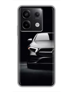 Чехол для Xiaomi Redmi Note 13 (5G) с картинкой «Свет фар Mercedes» Чехол для Xiaomi Redmi Note 13 (5G) с картинкой «Свет фар Mercedes»