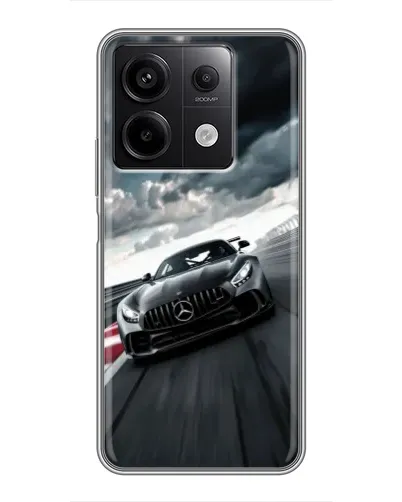 Чохол для Xiaomi Redmi Note 13 (5G) з картинкою «Гоночний Mercedes AMG» Чохол для Xiaomi Redmi Note 13 (5G) з картинкою «Гоночний Mercedes AMG»