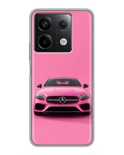 Чехол для Xiaomi Redmi Note 13 (5G) с картинкой «Розовый Mercedes AMG» Чехол для Xiaomi Redmi Note 13 (5G) с картинкой «Розовый Mercedes AMG»