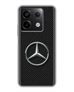 Чехол для Xiaomi Redmi Note 13 (5G) с картинкой «Карбоновый Mercedes стиль» Чехол для Xiaomi Redmi Note 13 (5G) с картинкой «Карбоновый Mercedes стиль»