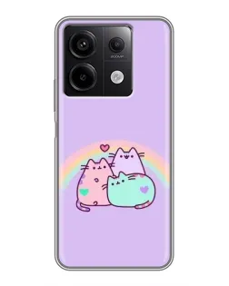 Чехол для Xiaomi Redmi Note 13 (5G) с картинкой «Радужные Пушины» Чехол для Xiaomi Redmi Note 13 (5G) с картинкой «Радужные Пушины»