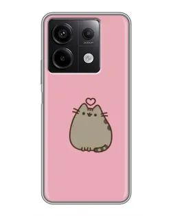 Чехол для Xiaomi Redmi Note 13 (5G) с картинкой «Pusheen сердце» Чехол для Xiaomi Redmi Note 13 (5G) с картинкой «Pusheen сердце»