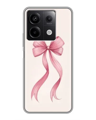 Чехол для Xiaomi Redmi Note 13 (5G) с картинкой «Розовый бант»