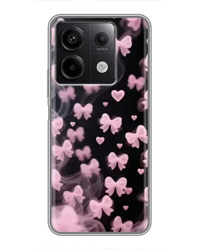 Чехол для Xiaomi Redmi Note 13 (5G) с картинкой «Неоновое кружево»