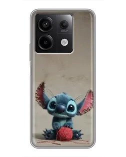 Чехол для Xiaomi Redmi Note 13 (5G) с картинкой «Стич на коричневом фоне» Чехол для Xiaomi Redmi Note 13 (5G) с картинкой «Стич на коричневом фоне»