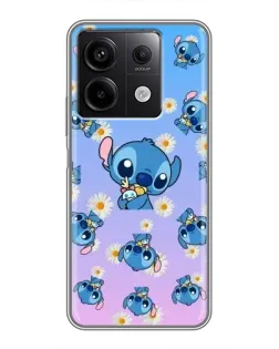Чехол для Xiaomi Redmi Note 13 (5G) с картинкой «Паттерн со Стичем» Чехол для Xiaomi Redmi Note 13 (5G) с картинкой «Паттерн со Стичем»