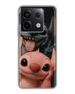 Чехол для Xiaomi Redmi Note 13 (5G) с картинкой «Стич и Ангел» Чехол для Xiaomi Redmi Note 13 (5G) с картинкой «Стич и Ангел»