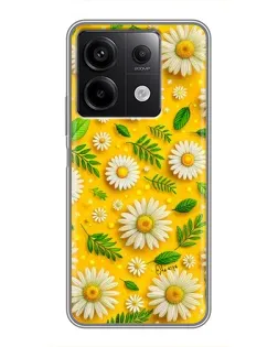 Чехол для Xiaomi Redmi Note 13 (5G) с картинкой «Ромашковое солнце»