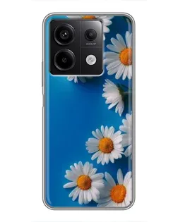 Чехол для Xiaomi Redmi Note 13 (5G) с картинкой «Белоснежные маргаритки»