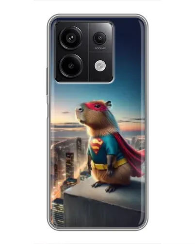 Чохол для Xiaomi Redmi Note 13 (5G) з картинкою «Капі-мен супергерой» Чохол для Xiaomi Redmi Note 13 (5G) з картинкою «Капі-мен супергерой»