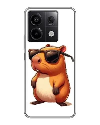 Чохол для Xiaomi Redmi Note 13 (5G) з картинкою «Капібара в окулярах» Чохол для Xiaomi Redmi Note 13 (5G) з картинкою «Капібара в окулярах»