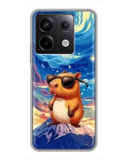 Чохол для Xiaomi Redmi Note 13 (5G) з картинкою «Капібара Ван Гога»