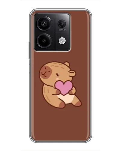 Чохол для Xiaomi Redmi Note 13 (5G) з картинкою «Капібара з серцем» Чохол для Xiaomi Redmi Note 13 (5G) з картинкою «Капібара з серцем»