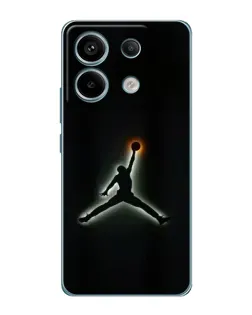 Чохол для Xiaomi Redmi Note 13 Pro (5G) з картинкою «Jordan Gradient Logo» Чохол для Xiaomi Redmi Note 13 Pro (5G) з картинкою «Jordan Gradient Logo»