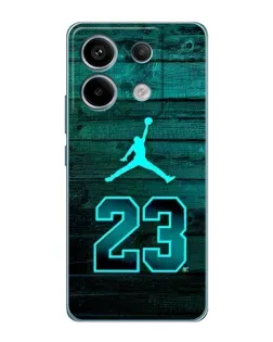 Чохол для Xiaomi Redmi Note 13 Pro (5G) з картинкою «Jordan Cyan 23» Чохол для Xiaomi Redmi Note 13 Pro (5G) з картинкою «Jordan Cyan 23»