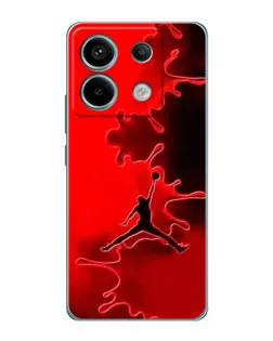 Чохол для Xiaomi Redmi Note 13 Pro (5G) з картинкою «Jordan Red Smoke» Чохол для Xiaomi Redmi Note 13 Pro (5G) з картинкою «Jordan Red Smoke»