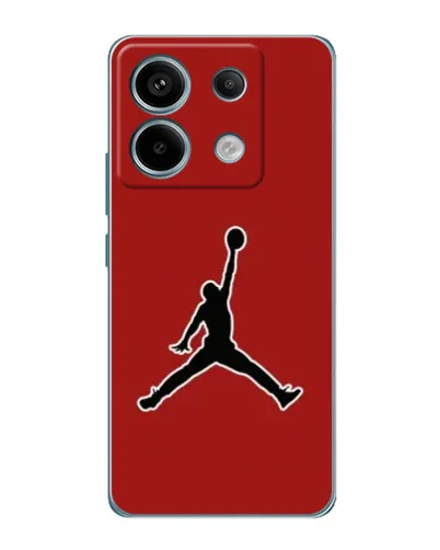 Чохол для Xiaomi Redmi Note 13 Pro (5G) з картинкою «Jordan Red Back» Чохол для Xiaomi Redmi Note 13 Pro (5G) з картинкою «Jordan Red Back»