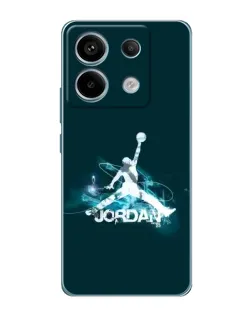 Чохол для Xiaomi Redmi Note 13 Pro (5G) з картинкою «Jordan Blue Fire» Чохол для Xiaomi Redmi Note 13 Pro (5G) з картинкою «Jordan Blue Fire»