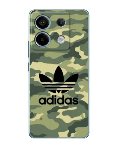 Чохол для Xiaomi Redmi Note 13 Pro (5G) з картинкою «Мілітарі стиль Adidas» Чохол для Xiaomi Redmi Note 13 Pro (5G) з картинкою «Мілітарі стиль Adidas»