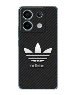 Чохол для Xiaomi Redmi Note 13 Pro (5G) з картинкою «Adidas Карбонова текстура»