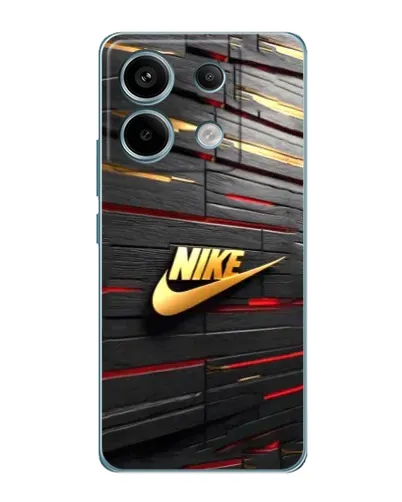 Чохол для Xiaomi Redmi Note 13 Pro (5G) з картинкою «Золотий Nike на металі» Чохол для Xiaomi Redmi Note 13 Pro (5G) з картинкою «Золотий Nike на металі»
