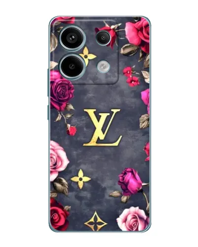 Чохол для Xiaomi Redmi Note 13 Pro (5G) з картинкою «Квітковий Louis Vuitton» Чохол для Xiaomi Redmi Note 13 Pro (5G) з картинкою «Квітковий Louis Vuitton»