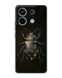 Чохол для Xiaomi Redmi Note 13 Pro (5G) з картинкою «LV — мармуровий принт»