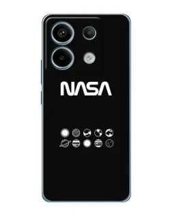 Чохол для Xiaomi Redmi Note 13 Pro (5G) з картинкою «NASA — технічний принт» Чохол для Xiaomi Redmi Note 13 Pro (5G) з картинкою «NASA — технічний принт»