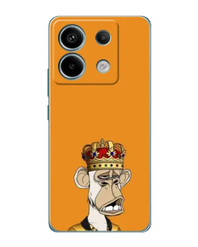 Чохол для Xiaomi Redmi Note 13 Pro (5G) з картинкою «Золота мавпа Bored Ape» Чохол для Xiaomi Redmi Note 13 Pro (5G) з картинкою «Золота мавпа Bored Ape»