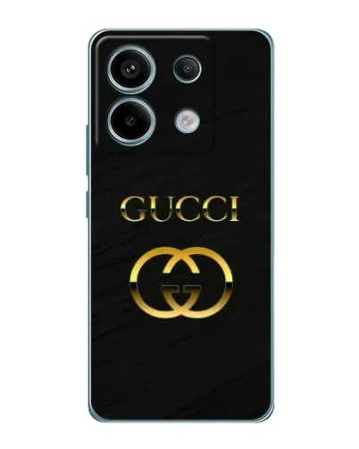Чохол для Xiaomi Redmi Note 13 Pro (5G) з картинкою «Золотий логотип Gucci» Чохол для Xiaomi Redmi Note 13 Pro (5G) з картинкою «Золотий логотип Gucci»