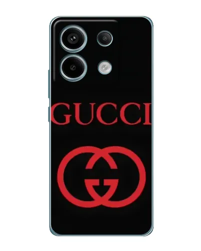 Чохол для Xiaomi Redmi Note 13 Pro (5G) з картинкою «Gucci — червоний логотип» Чохол для Xiaomi Redmi Note 13 Pro (5G) з картинкою «Gucci — червоний логотип»
