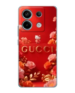 Чохол для Xiaomi Redmi Note 13 Pro (5G) з картинкою «Gucci — золотий сад»