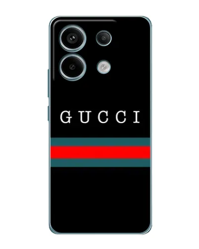 Чохол для Xiaomi Redmi Note 13 Pro (5G) з картинкою «Gucci — червоний пояс» Чохол для Xiaomi Redmi Note 13 Pro (5G) з картинкою «Gucci — червоний пояс»