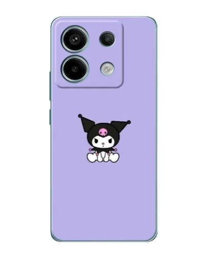 Чехол для Xiaomi Redmi Note 13 Pro (5G) с картинкой «Kuromi — фиолетовый минимализм» Чехол для Xiaomi Redmi Note 13 Pro (5G) с картинкой «Kuromi — фиолетовый минимализм»