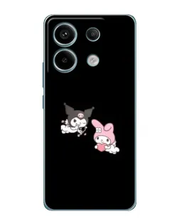 Чехол для Xiaomi Redmi Note 13 Pro (5G) с картинкой «My Melody и Kuromi» Чехол для Xiaomi Redmi Note 13 Pro (5G) с картинкой «My Melody и Kuromi»