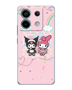 Чехол для Xiaomi Redmi Note 13 Pro (5G) с картинкой «My Melody и Kuromi» Чехол для Xiaomi Redmi Note 13 Pro (5G) с картинкой «My Melody и Kuromi»