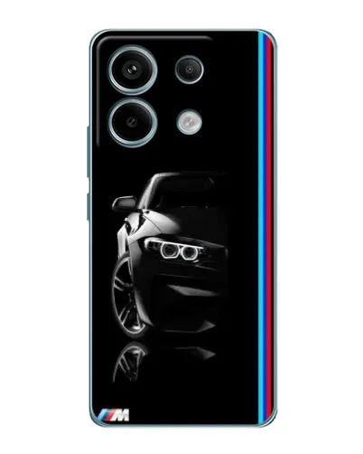 Чехол для Xiaomi Redmi Note 13 Pro (5G) с картинкой «Силуэт BMW в темноте» Чехол для Xiaomi Redmi Note 13 Pro (5G) с картинкой «Силуэт BMW в темноте»